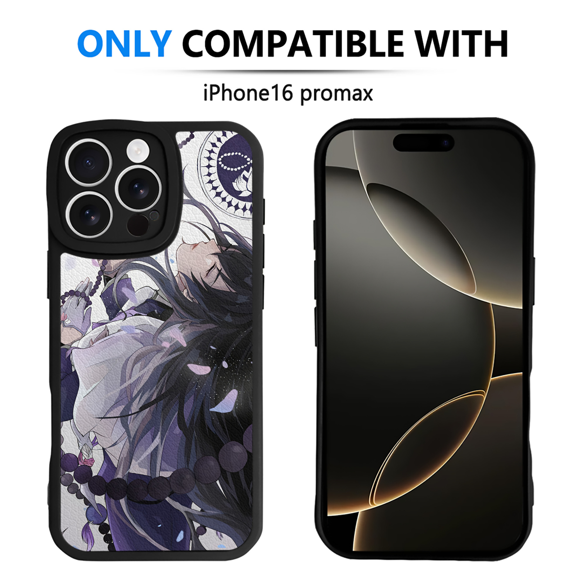 （画像用） 刀剣乱舞 Touken Ranbu 【iPhone 16シリーズ対応】シリコンスマホケース（レザー調） 材質：シリコン
